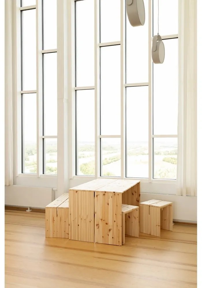 Jedálenský stôl z borovicového dreva 79x124 cm Join-In – Karup Design