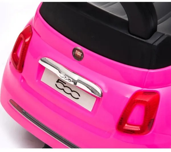Odrážadlo Fiat 500 2xAA ružová
