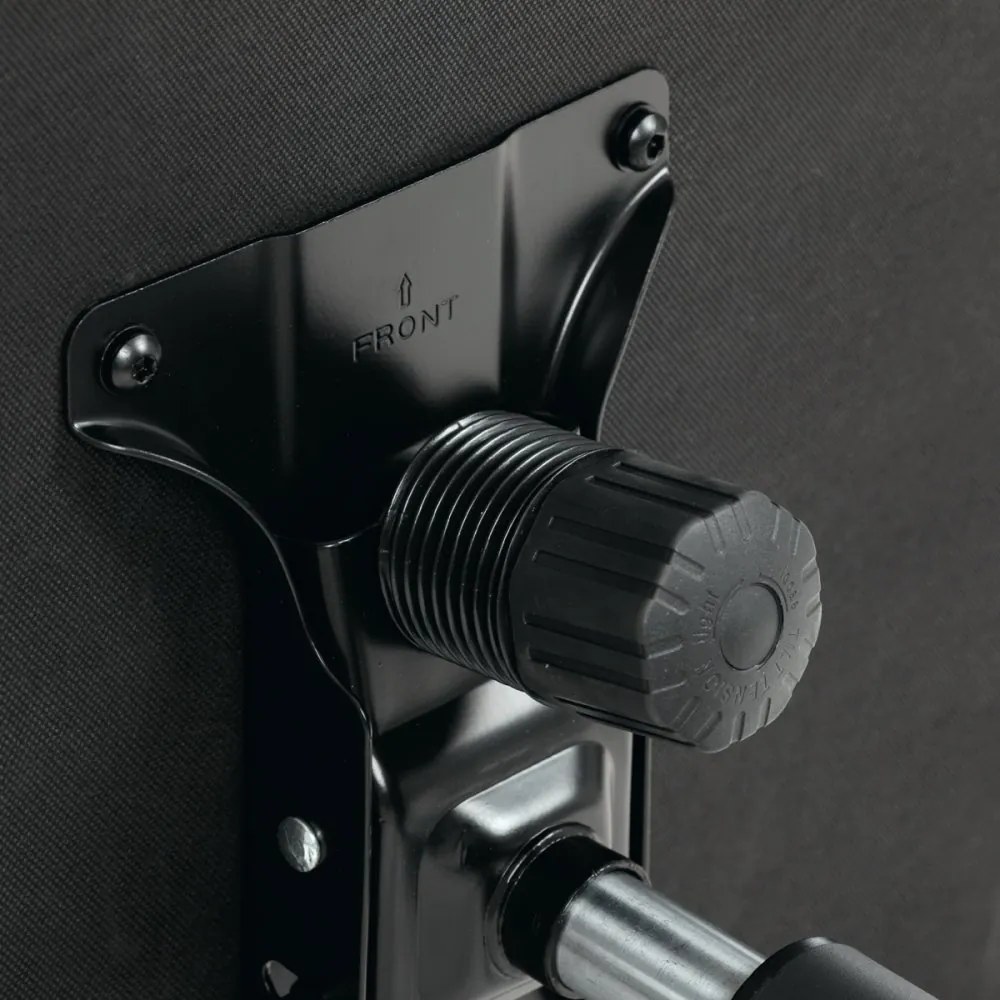 Kancelárske kreslo PEDRO — ekokoža, čierna