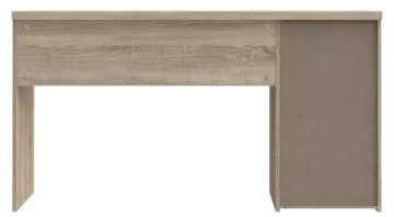 Písací stôl GINO biela/dub sonoma