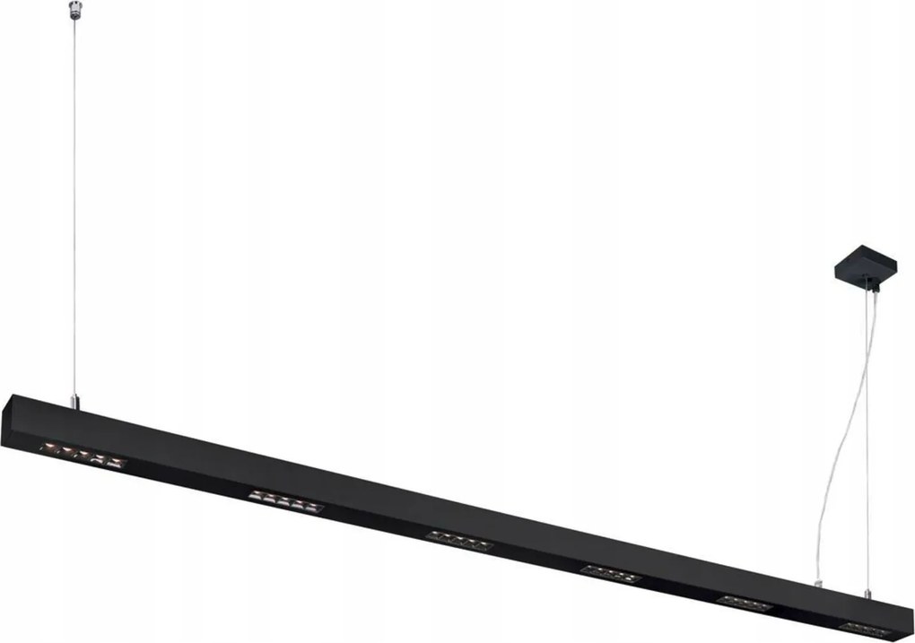 Slv Big White Q-line Pd Led vnútorné závesné svietidlo, 2m, Bap, čierna, 4000K
