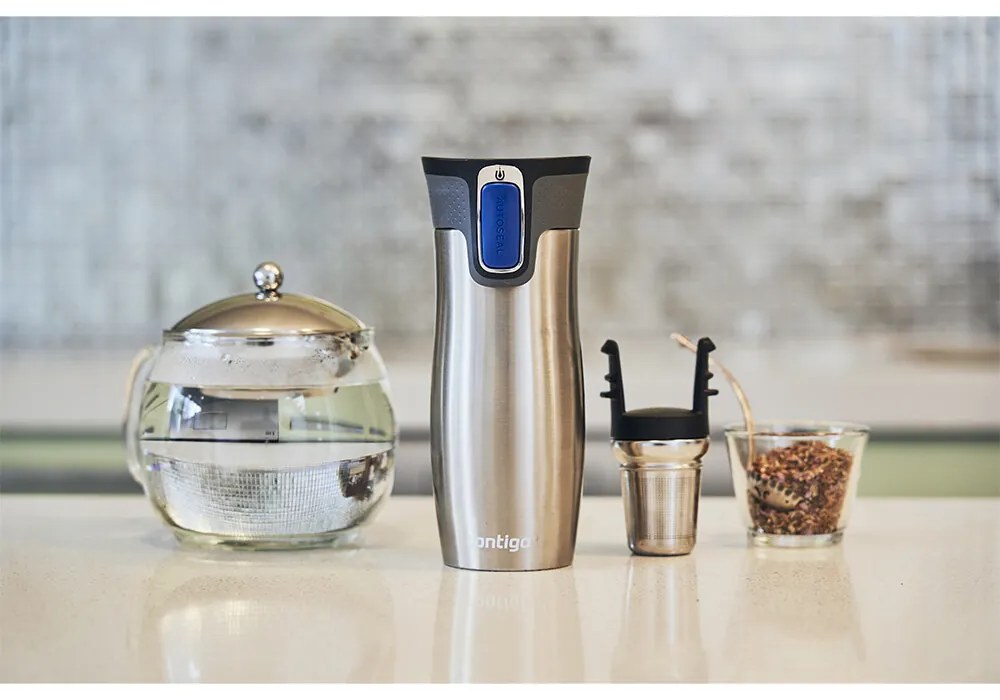 Termoska Contigo West Loop 470 ml z nehrdzavejúcejocele