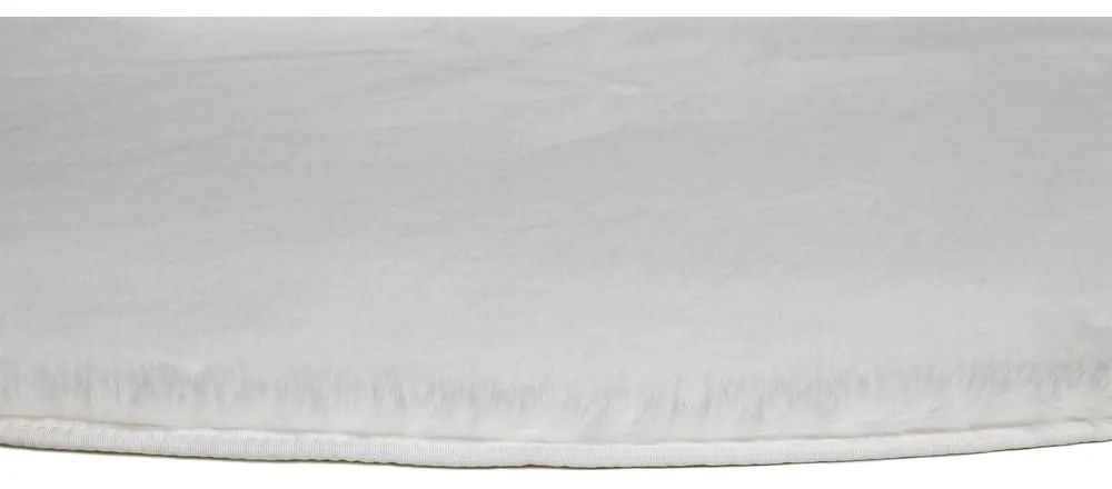 Biely koberec Universal Fox Liso, Ø 120 cm