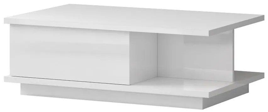 Konferenčný stolík Piano KLS-1F-70/KA/70 lakované crystal white