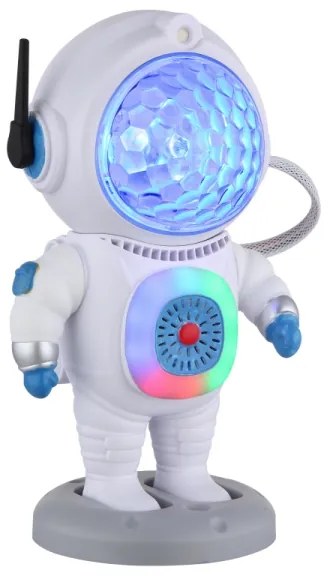 Globo 28084 - LED RGB stolná lampa COSMO LED/6W/5V astronaut biela