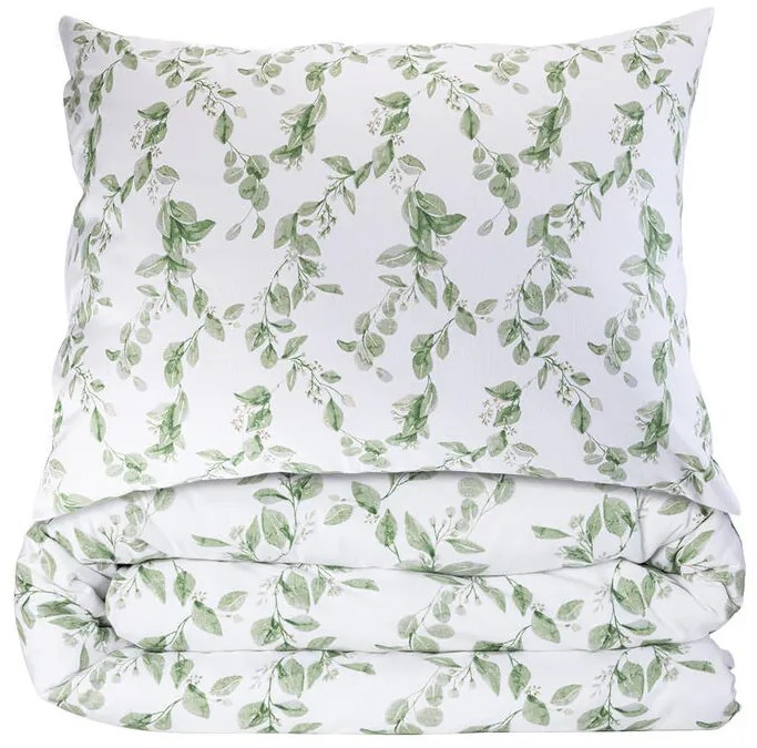 Flanelové posteľné obliečky EUKALYPTUS