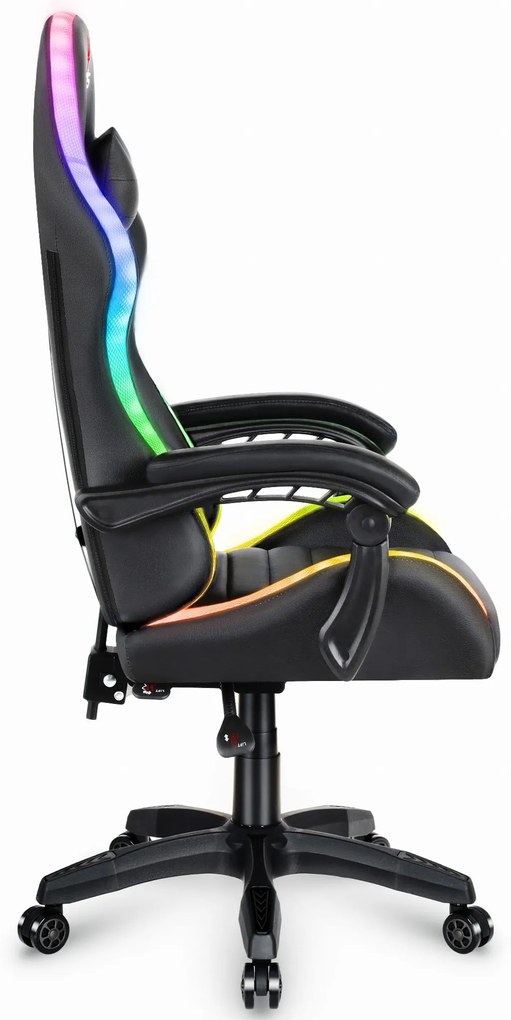 Hells Herné kreslo Hell's Chair HC-1003 LED RGB podsvietenie