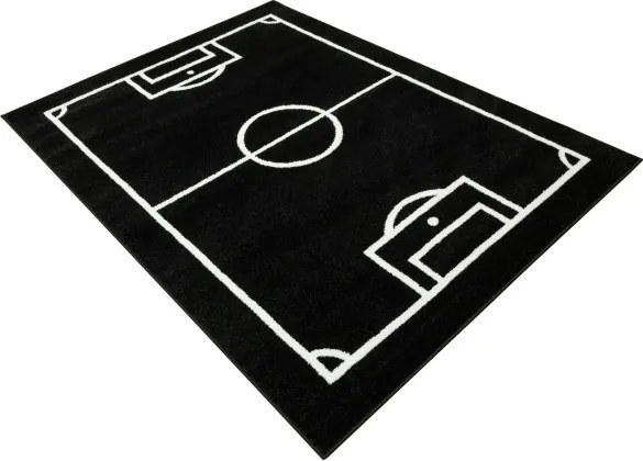 Koberec Lima 6333B čierny / biely