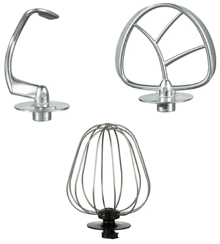 DMS Germany KMFB-1700 kuchynský robot 3v1 1700 W / kovové prevody / červená