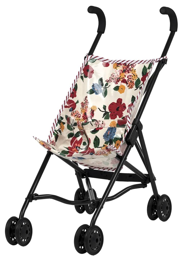 Skladací kočík pre bábiky Ibištek