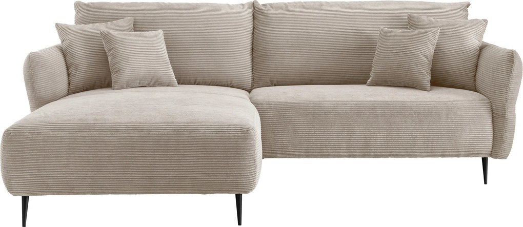 XXXLutz ROHOVÁ SEDAČKA, textil, béžová P & B - Sedačky - 002310012303