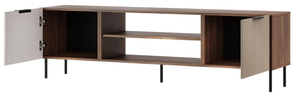 TV STOLÍK FLORENCE WARMSKÝ ORECH / KAŠMÍR 180 cm