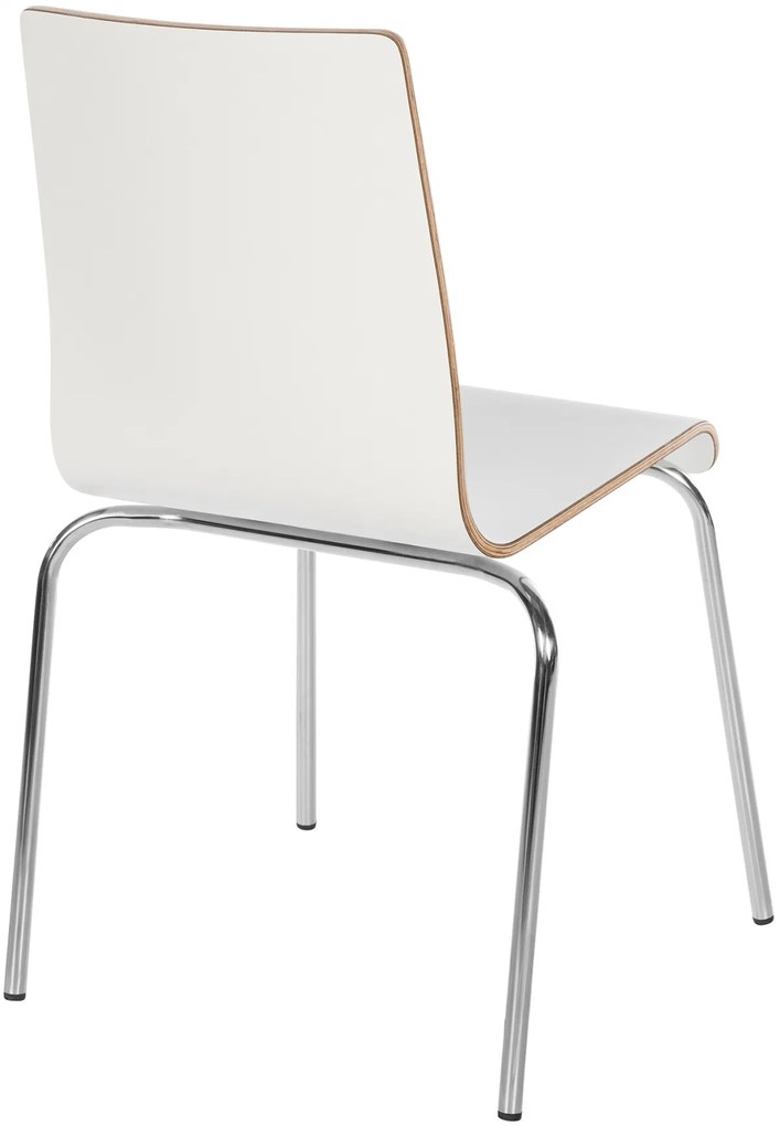 Stolička pre návštevy Gahanna - biela