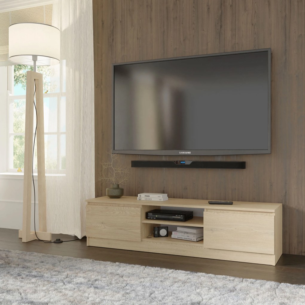 TV skrinka/stolík Maya 150 (dub cremona). Akcia -21%. Vlastná spoľahlivá doprava až k Vám domov. 1124949