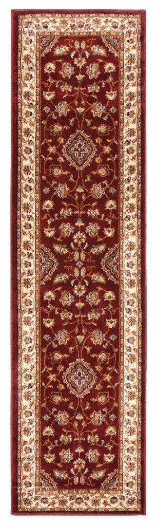 Flair Rugs, Behúň Sincerity Royale Sherborne Red, 66x300, červená, chodba / predsieň