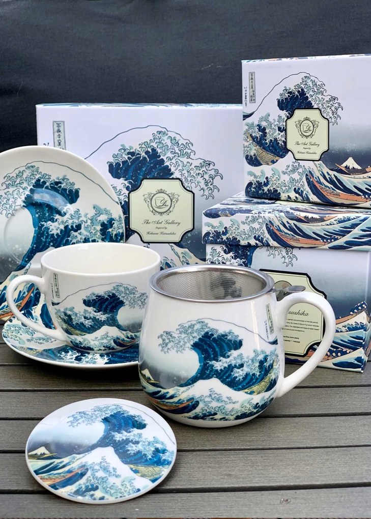 Čajová súprava Hokusai The Great Wave 430 ml