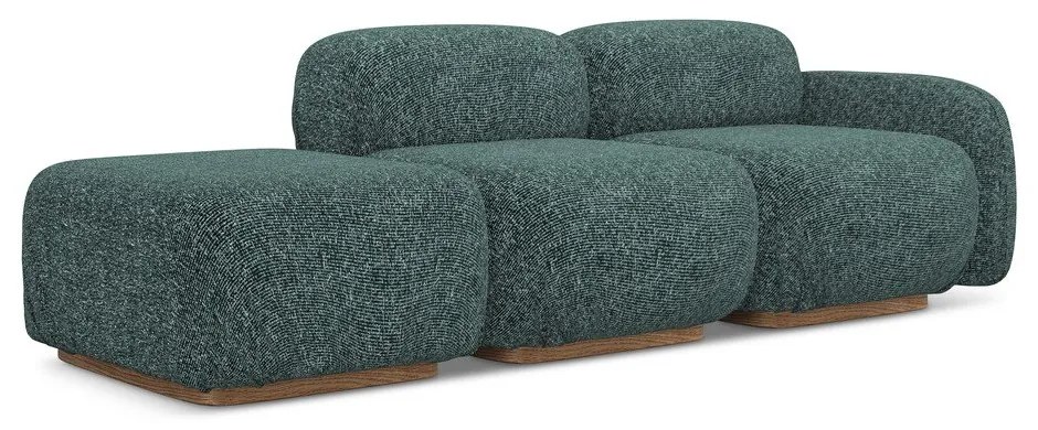 Tyrkysovomodrá leňoška (pravý roh) Ailani – Makamii