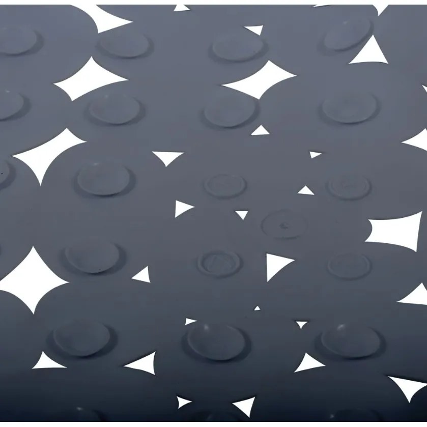 Spirella Protišmyková podložka do vane MARATHON, tmavosivá, 73 x 36 cm