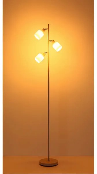 Globo 54114-3S - Stojacia lampa TRENT 3xE14/25W/230V