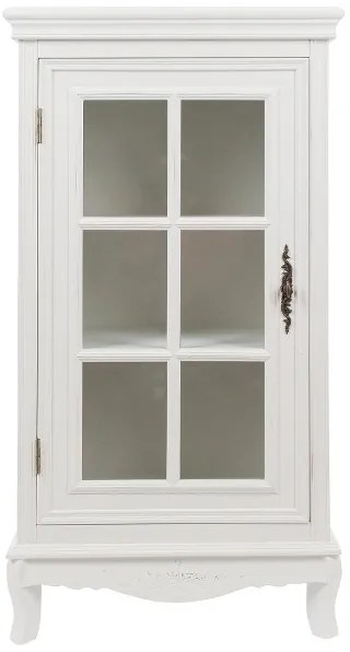 (3168) BELLEVILLE biela vidiecka vitrína