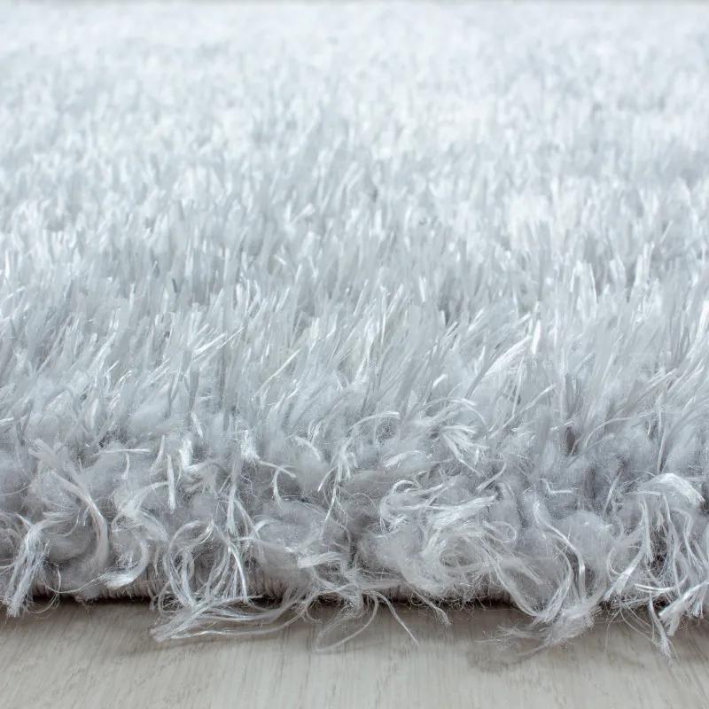 Ayyildiz koberce Kusový koberec Brilliant Shaggy 4200 Silver - 120x170 cm