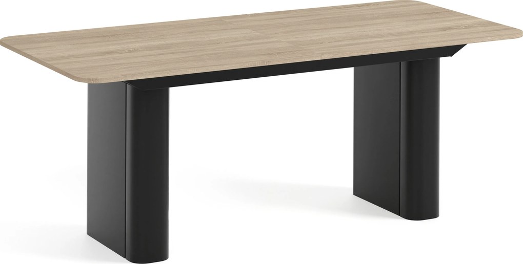 Moderný rozkladací jedálenský stôl VEDAT 180/276 - 200/296 cm Veľkosť stola: 180 - 276 cm