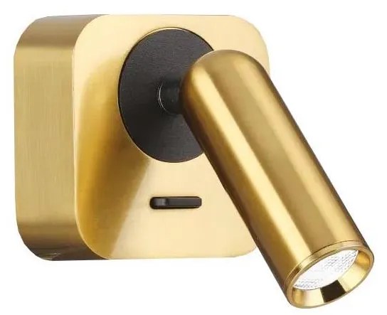 Ideal Lux - LED Nástenné bodové svietidlo BEAN LED/3W/230V CRI 90 zlatá