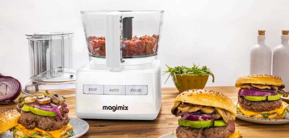 Magimix | ELM18370-4 3200XL kuchynský robot s odšťavovačom | biely