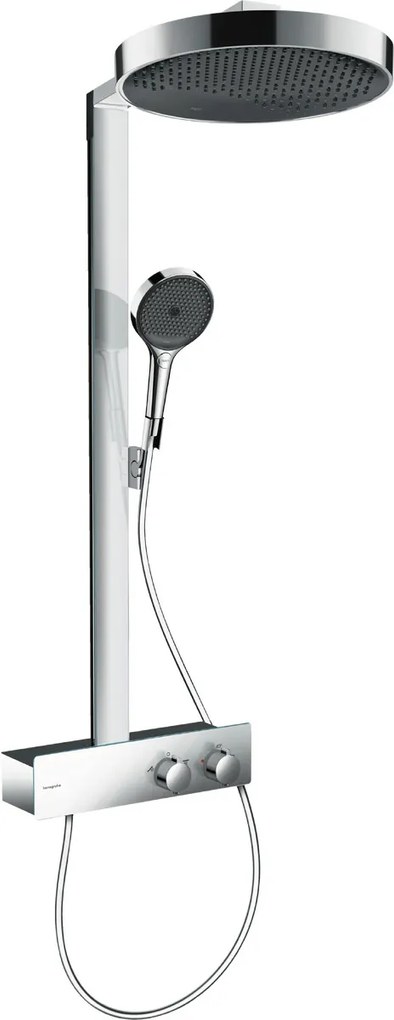 Hansgrohe Rainfinity, Showerpipe 360 1jet s termostatom ShowerTablet 350, chrómová, HAN-26853000