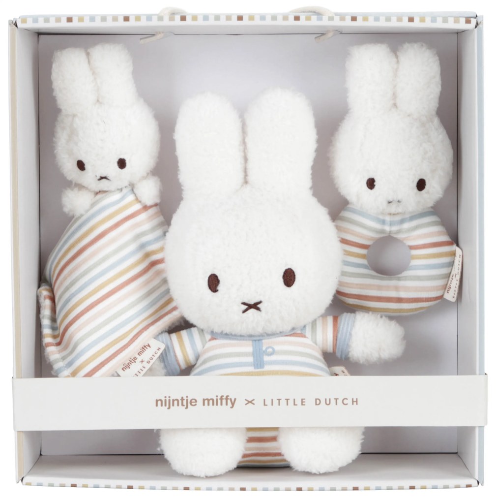 Darčeková sada králiček Miffy Vintage Prúžky