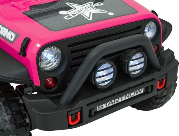 Elektrické autíčko Jeep BEAST 4x4 ružové