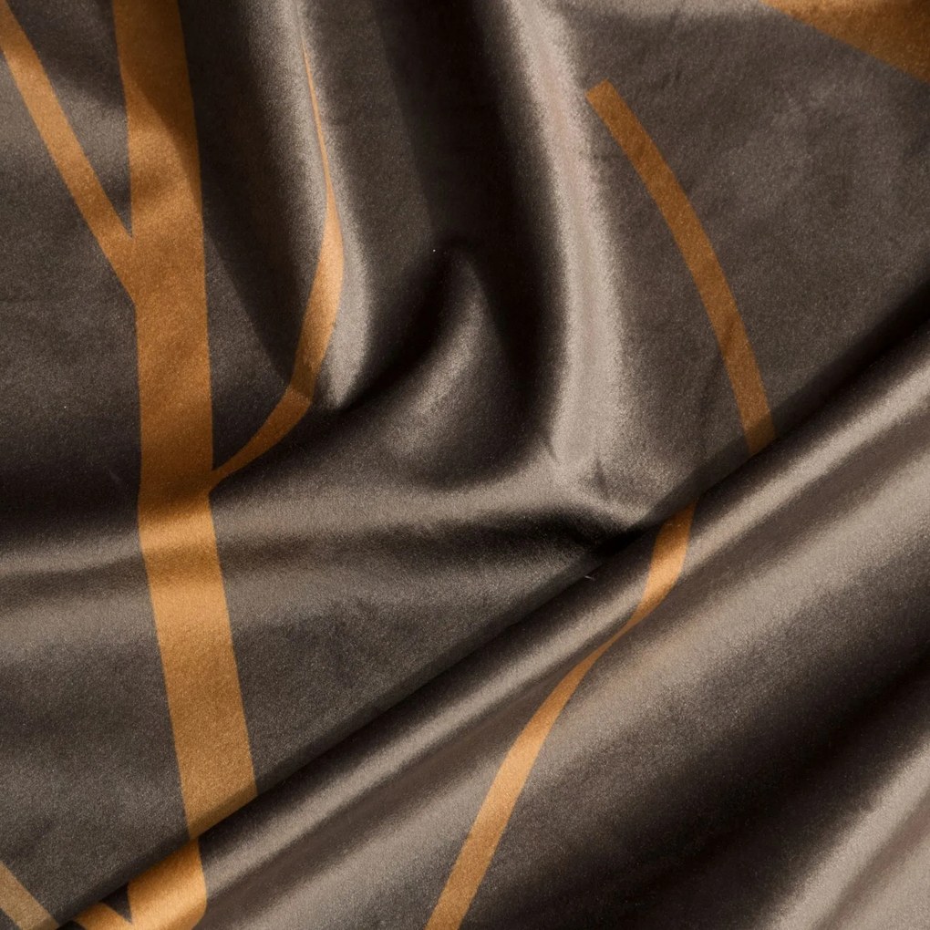 ZATEMŇOVACÍ ZÁVES LIMITED COLLECTION ALISMA2 140X250 CM HNEDÁ