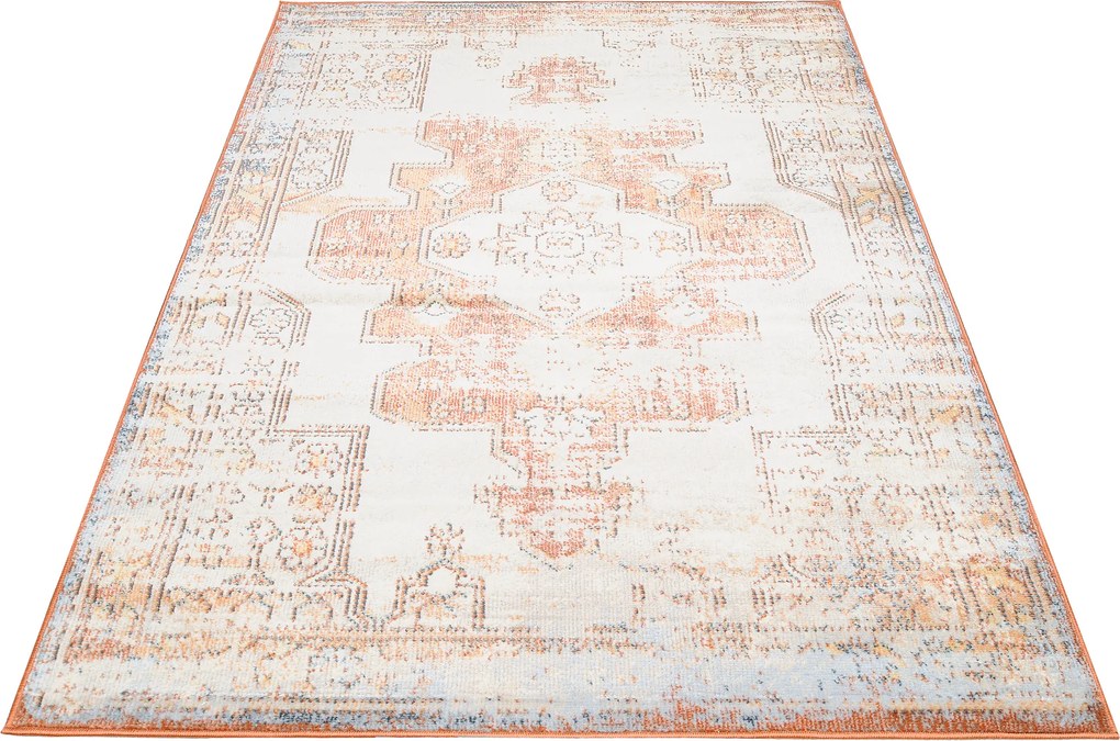 TA Koberec 5148A KRÉMOVÁ / MEDENÁ MIA Rozmer: 80x150 cm