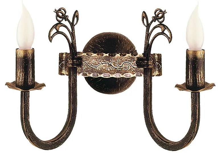 Jupiter 320 - KO K 2 - Nástenné svietidlo KORONA 2xE14/40W/230V