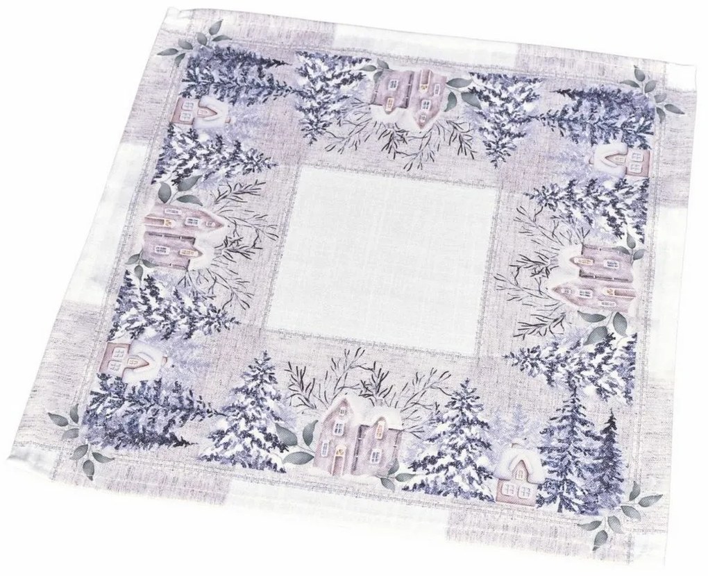 Forbyt Vianočné prestieranie Zimná nostalgia, 35 x 45 cm, súprava 4 ks