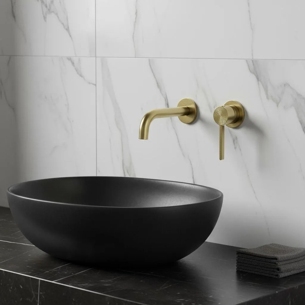 Rea Foster, podomietková umývadlová batéria, zlatá matná, REA-B6443