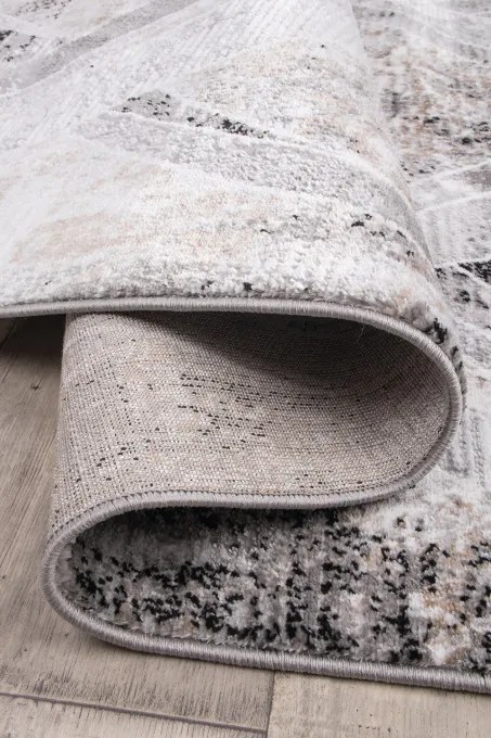 Koberec MAYA PR739 sivý / čierny