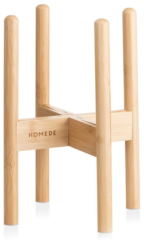 HOMEDE Stojan na kvety Duru bambus, velikost 20/30,5x35cm