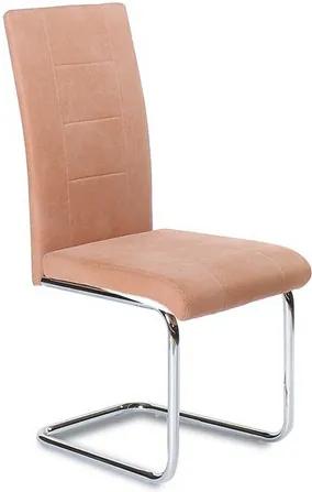 OVN stolička DC 230 béžová /chróm
