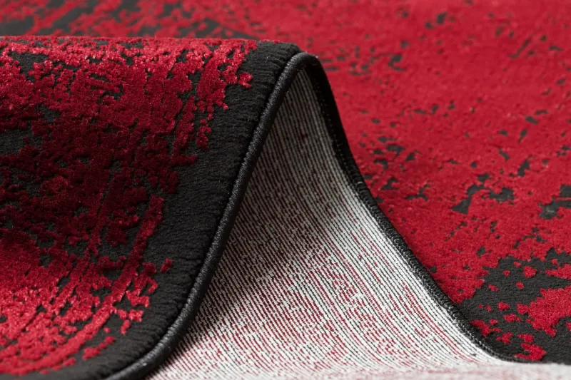 Moderný koberec VINCI 1516 Rozeta vintage - Štrukturálny Červená Veľkosť: 180x270 cm