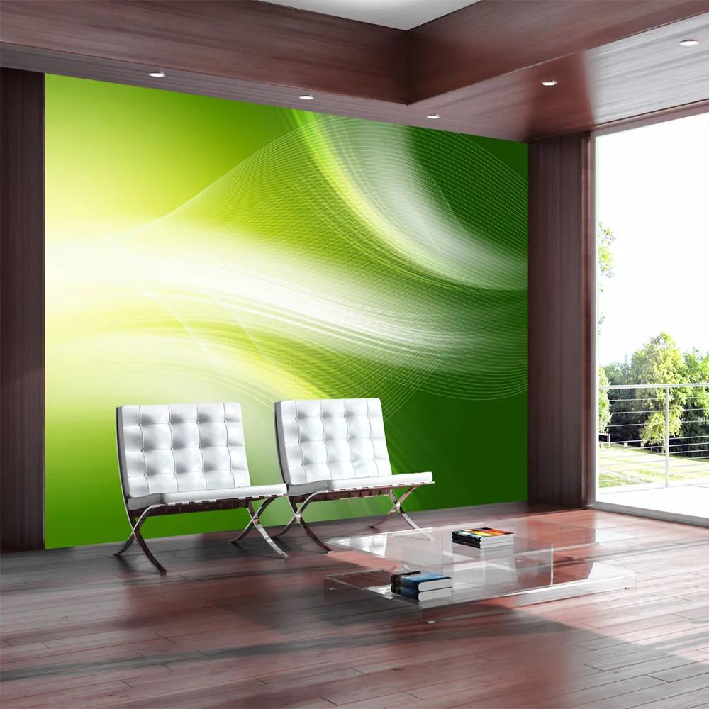 Fototapeta Bimago - Green abstract background + lepidlo zadarmo 200x154 cm