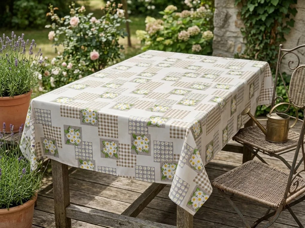 PVC obrus LEUCARA 120x140 cm, farebný