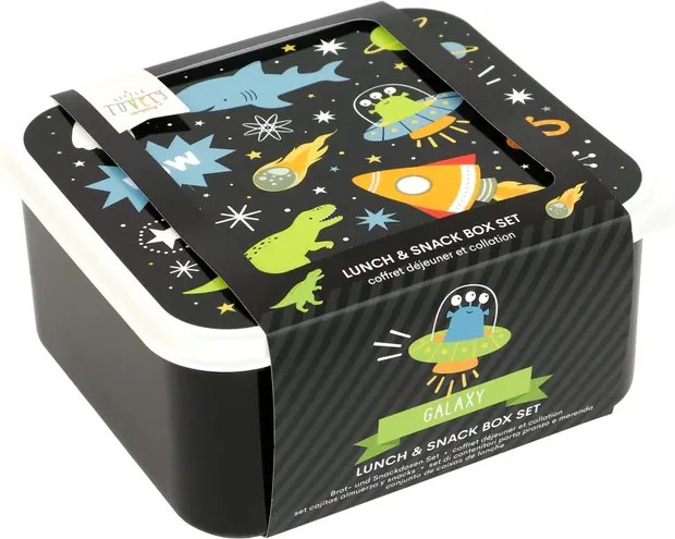 Sada 4 boxov na obed a desiatu Galaxia
