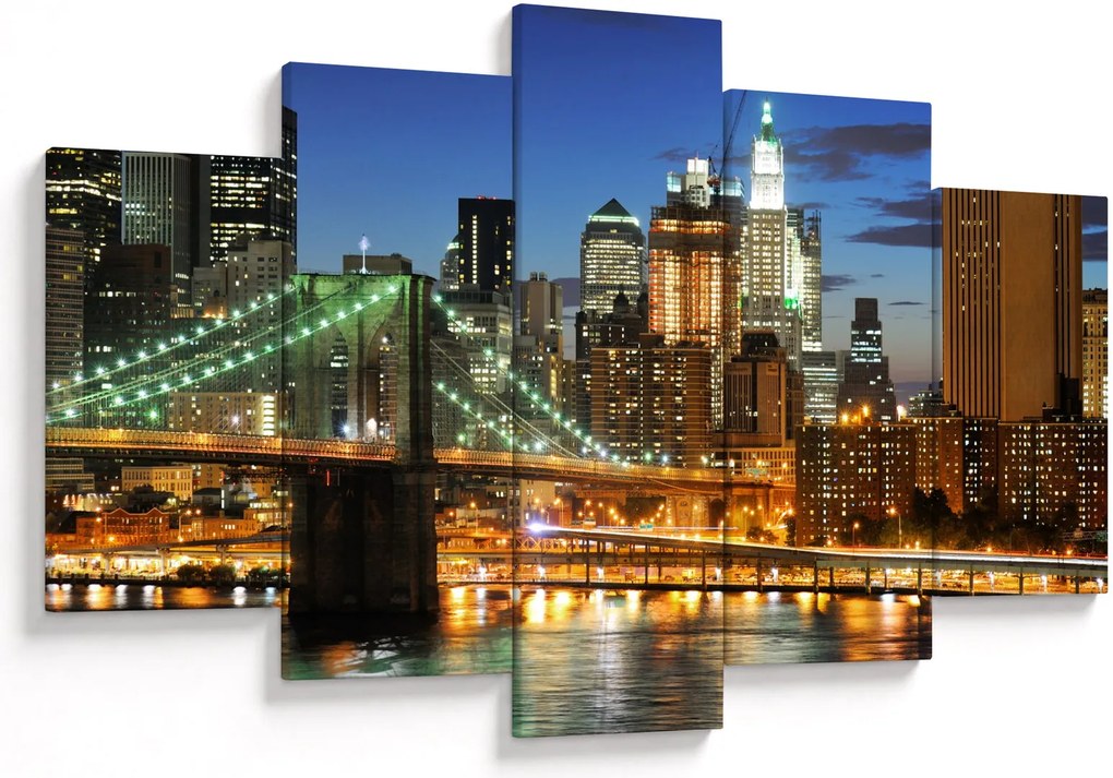 Obraz - Most s New Yorkom (150x105 cm)