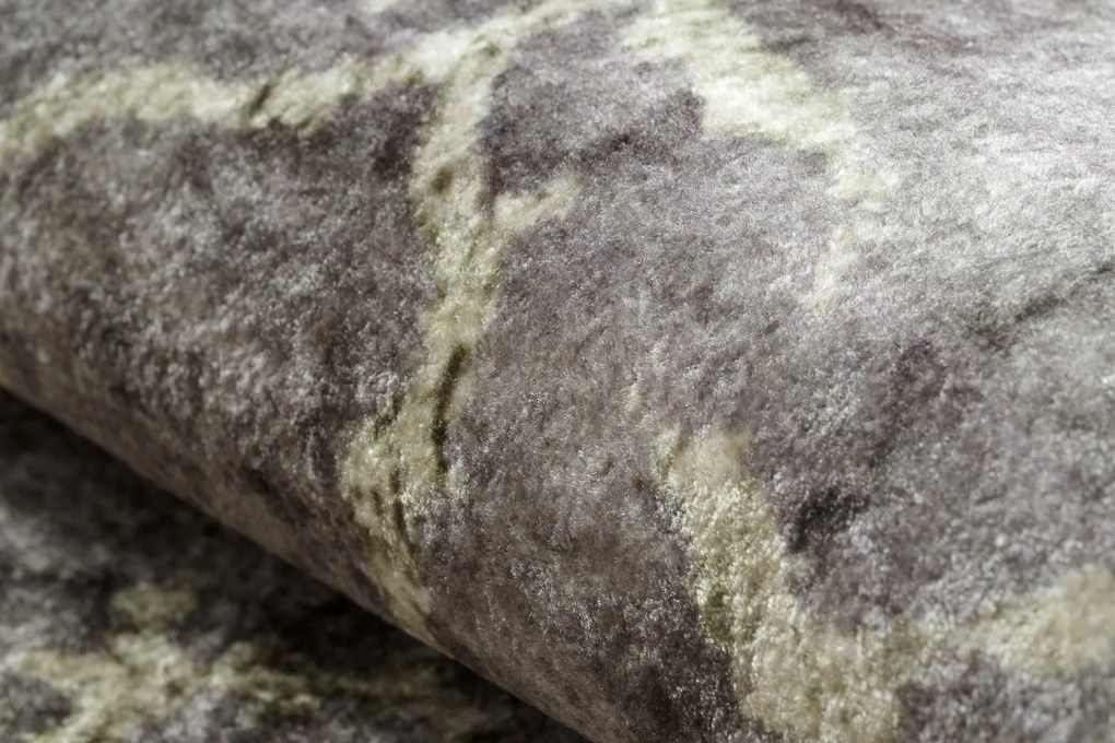 Koberec MIRO 52003.801 Mramor, protišmykový, prateľný, sivý