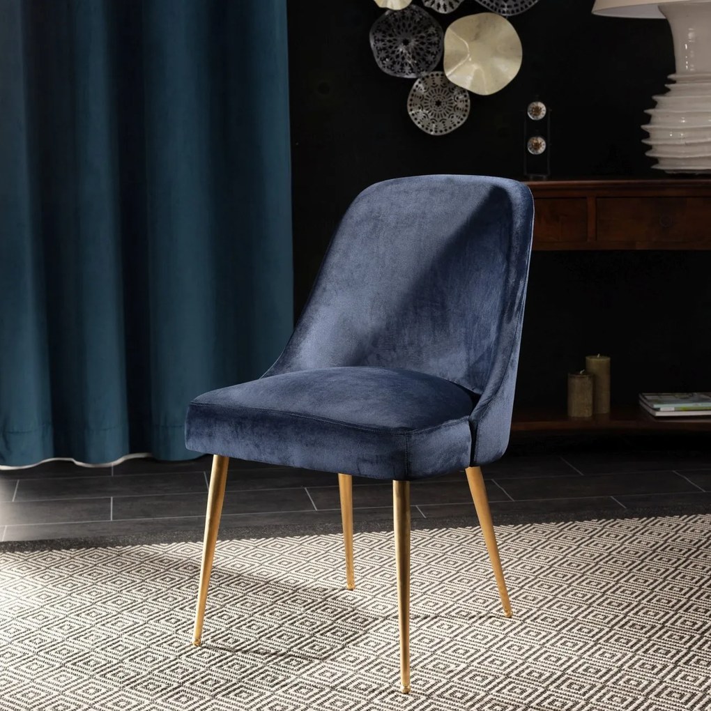 Stolička Essence navy výš. 84 cm