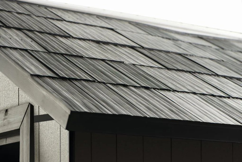 Záhradný domček Keter Oakland 759 šedý, s podlahou