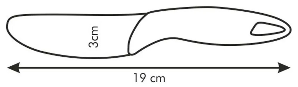 TESCOMA nôž na natieranie PRESTO 10 cm