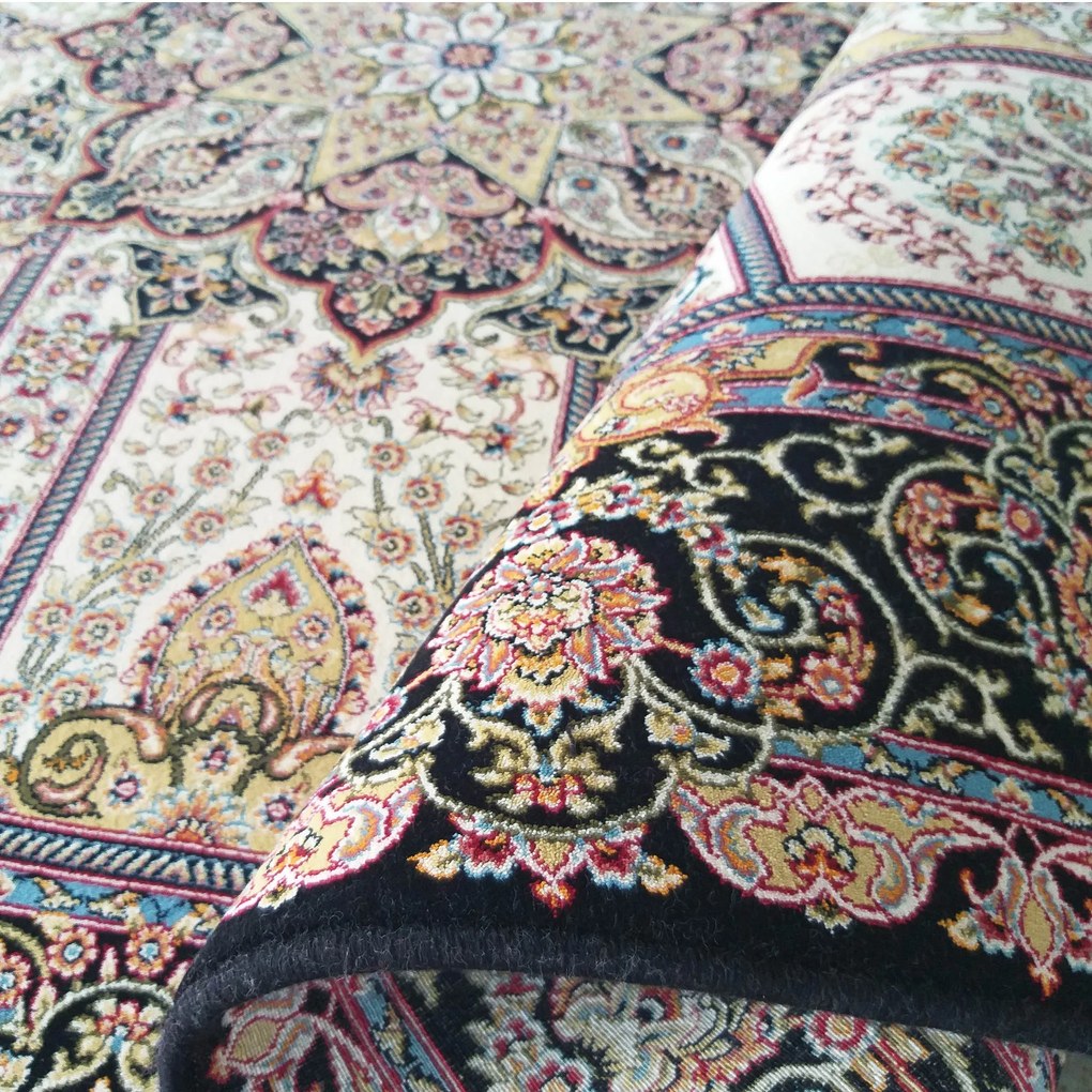 DY Prémiový koberec s exkluzívnym vzorom Pers 09 - krémová Rozmer: 200x300 cm