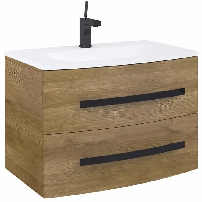 Skrinka Perla 80 2S Dub Natural